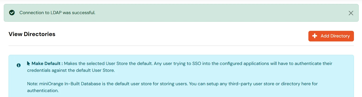 Apache Web Server : Successful connection with LDAP Server