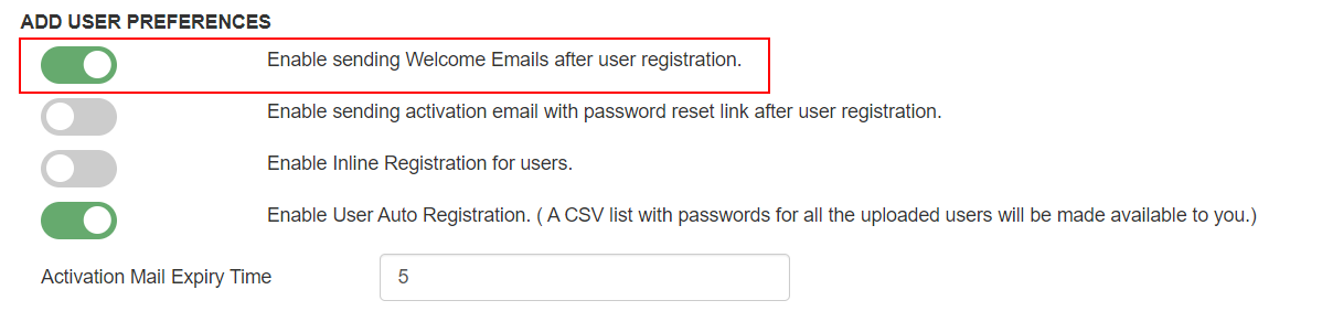 MFA/Two Factor Authentication(2FA) for Parallels Desktop  Enable sending Welcome Emails after user registration