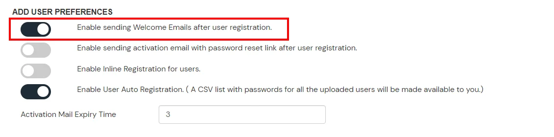 MFA/Two-Factor Authentication(2FA) for Ubiquiti  Enable sending Welcome Emails after user registration