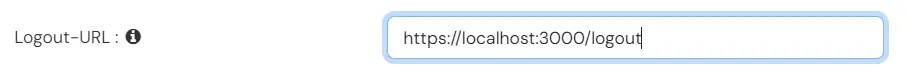 react sso single logout url