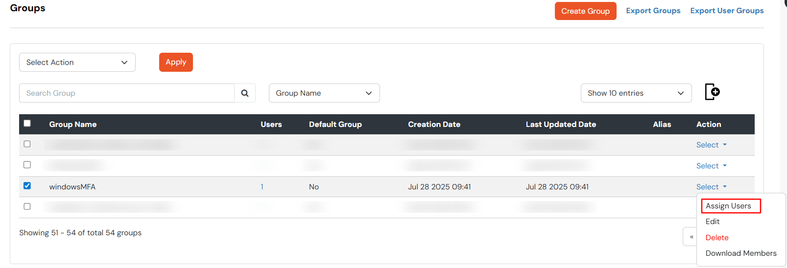 Two-Factor Authentication (2FA/MFA) for RD Web assign group