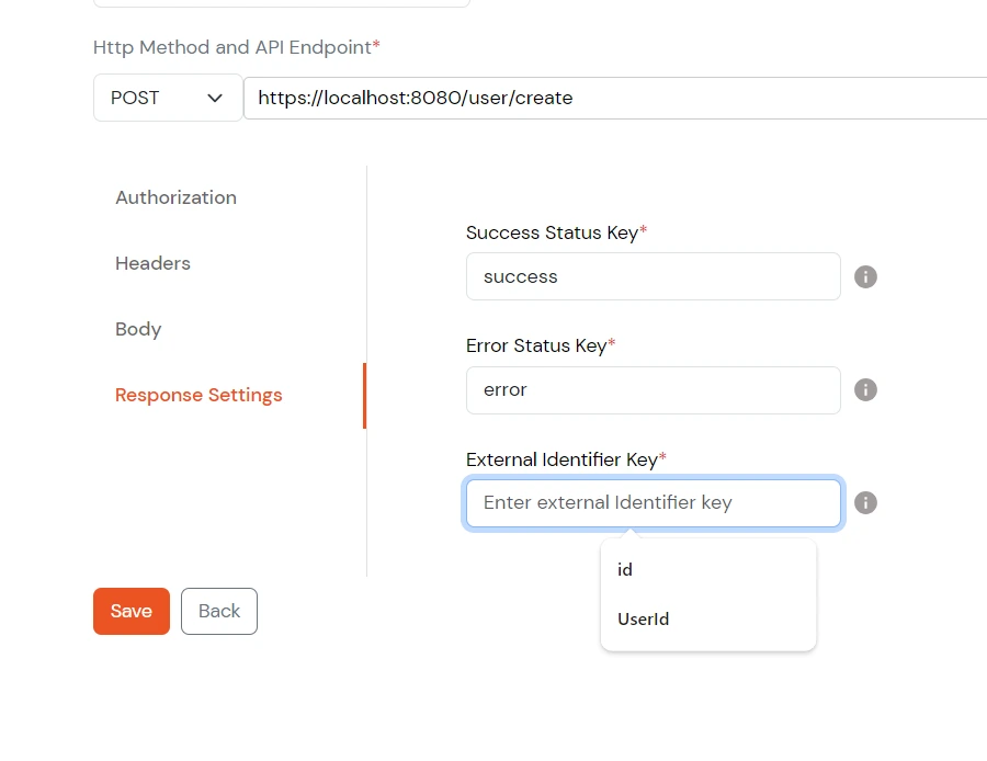 Custom Provisioning App - Store User Identifier