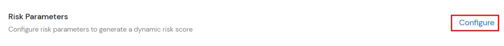 Adaptive Authentication for Atlassian Bitbucket Cloud: Configure Risk Engine