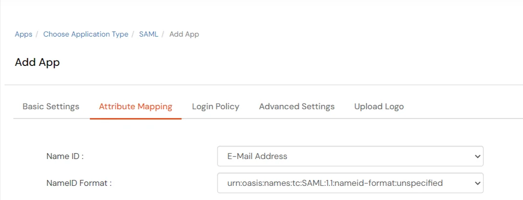 Configure Salesforce Restrict login IP ranges: Attribute Mapping