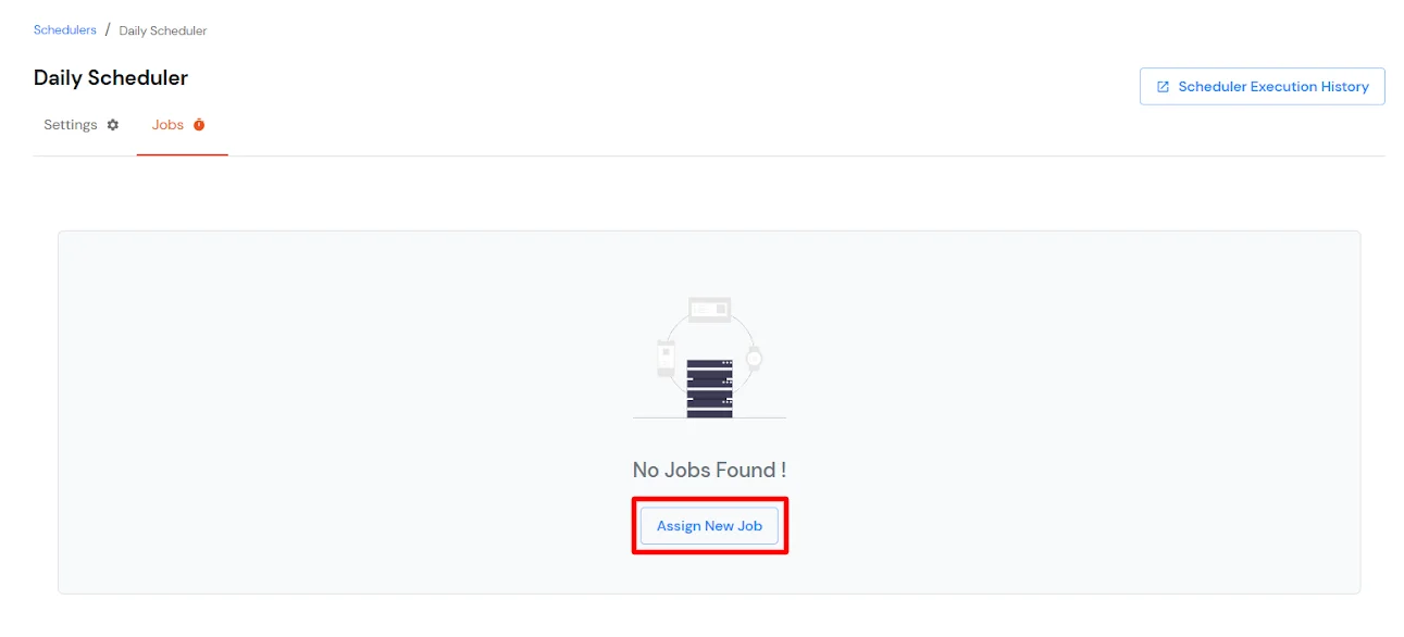 Assign New Job for Active Directory provisioning