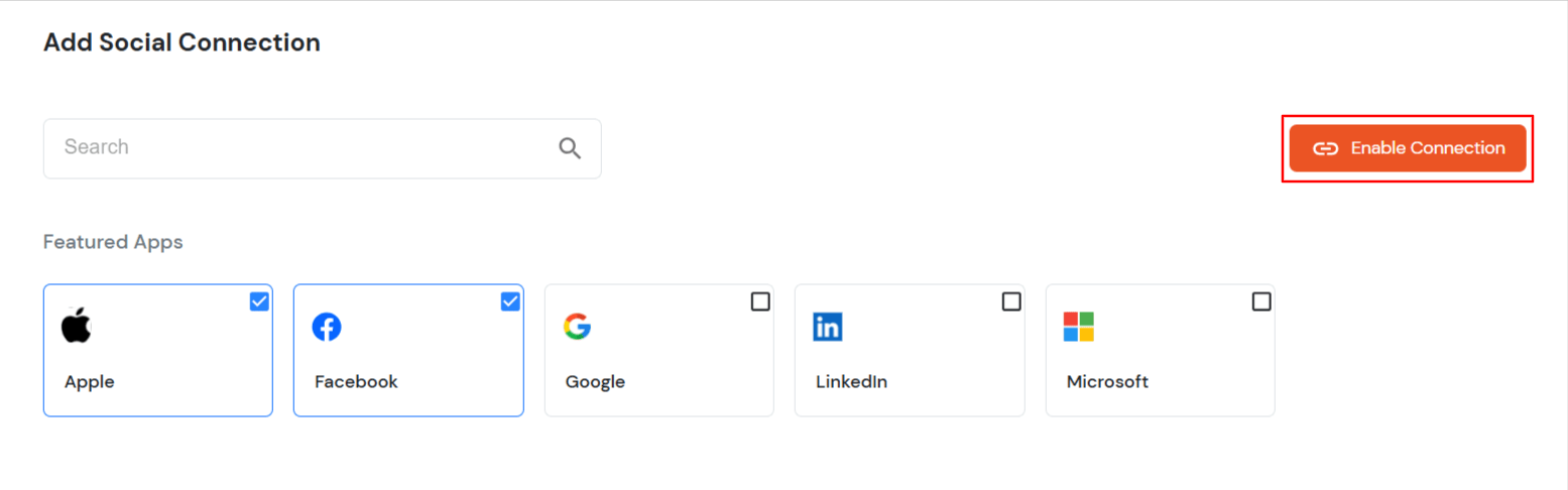 miniOrange Identity Platform Partner Portal Handbook: Enable Social Connection