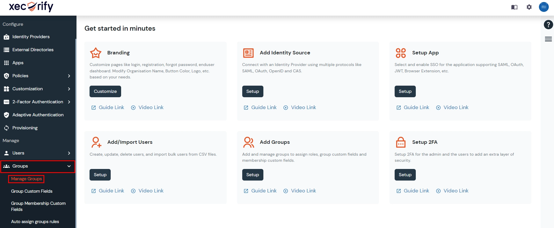 miniOrange Identity Platform Admin Handbook: User Number