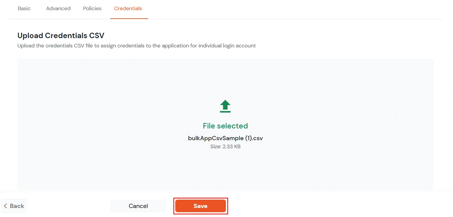 Evernote Single Sign-On (SSO) save upload user credentials