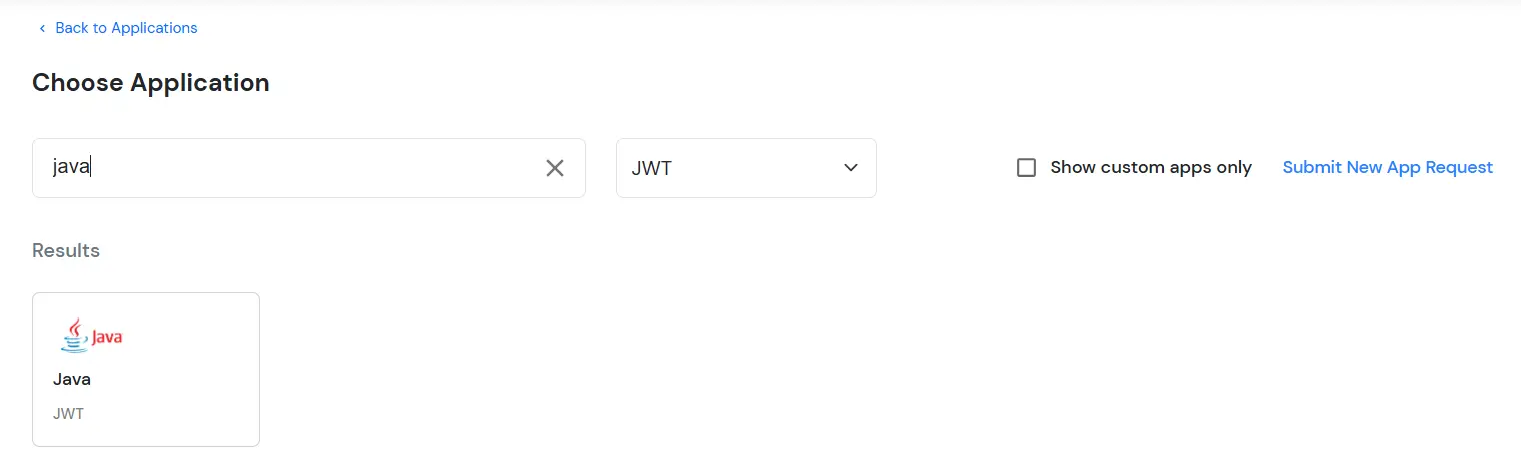 Java Single Sign-On (SSO) Add JWT Application