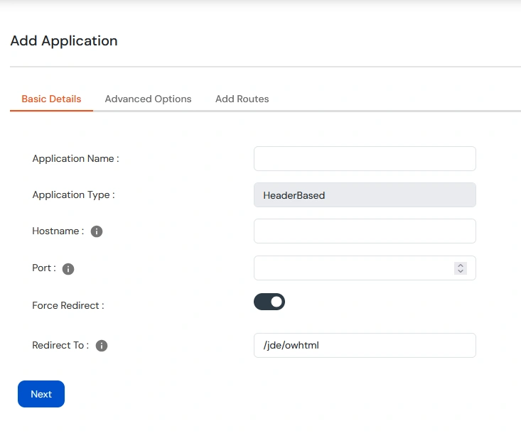 Setup JD Edwards via Miniorange access gateway