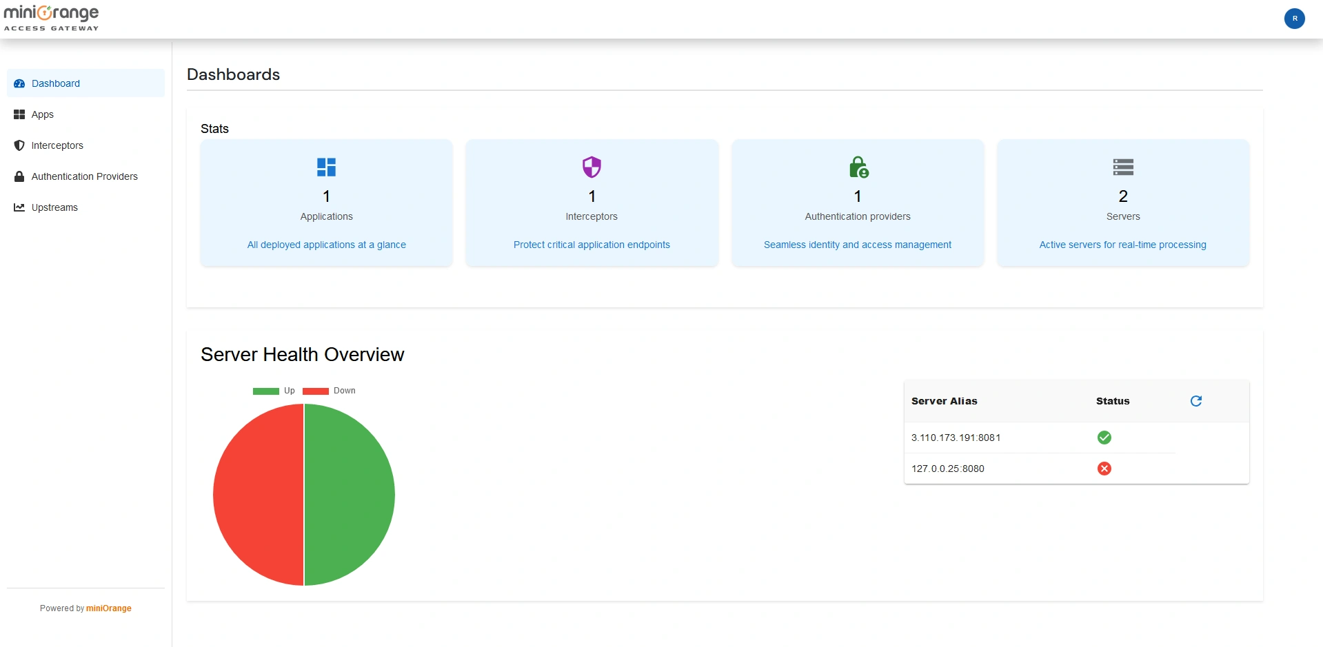 Setup Miniorange access gateway