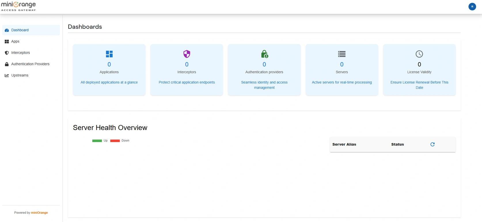 Setup Miniorange access gateway