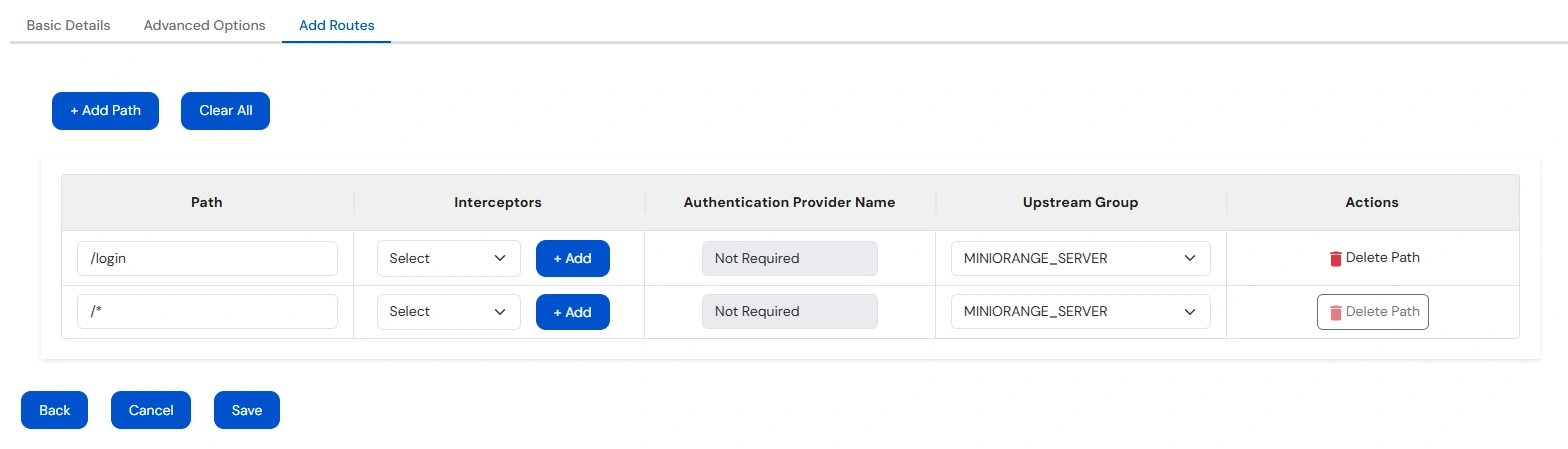 Setup Miniorange access gateway