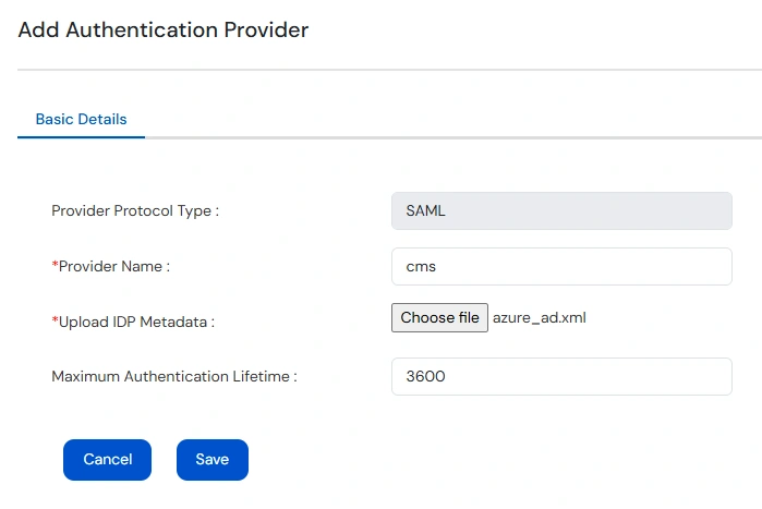 Setup Miniorange access gateway