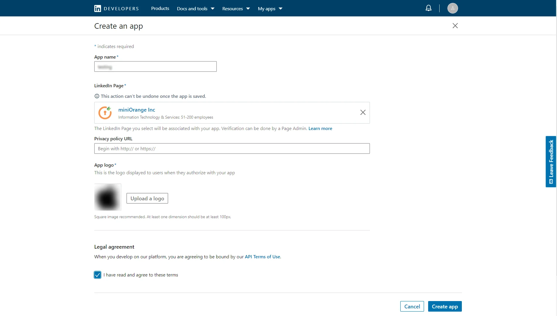 Python FlaskSSO LinkedIn: submit changes