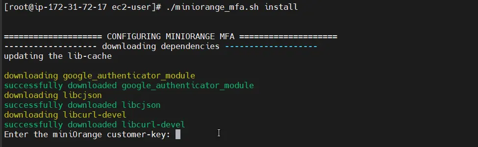 Configure Two-factor Authentication for SSH