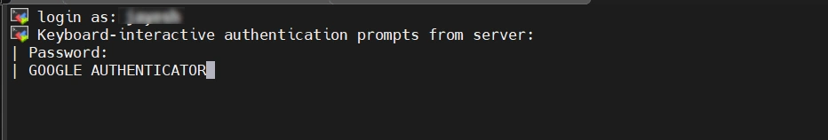 Centos Two-factor Authentication (2FA): password authentication