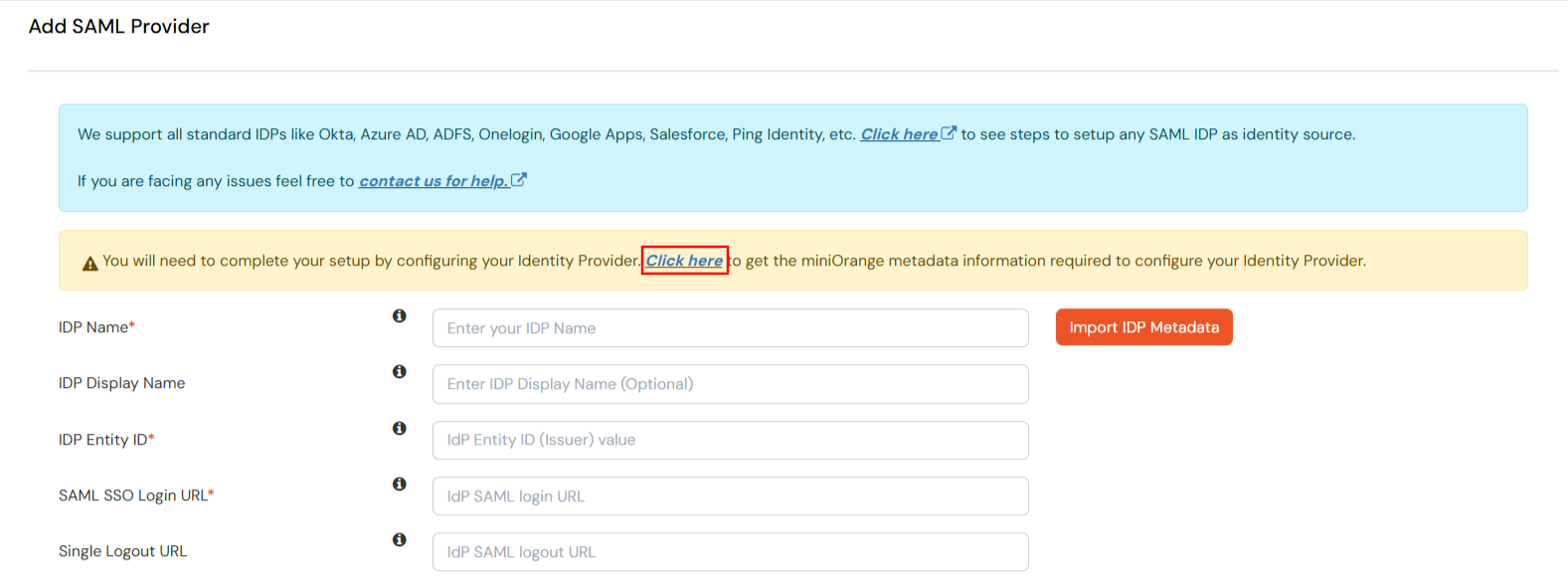 Oracle EBS Shibboleth SSOP : Get metadetails to configure salesforce SAML IDP