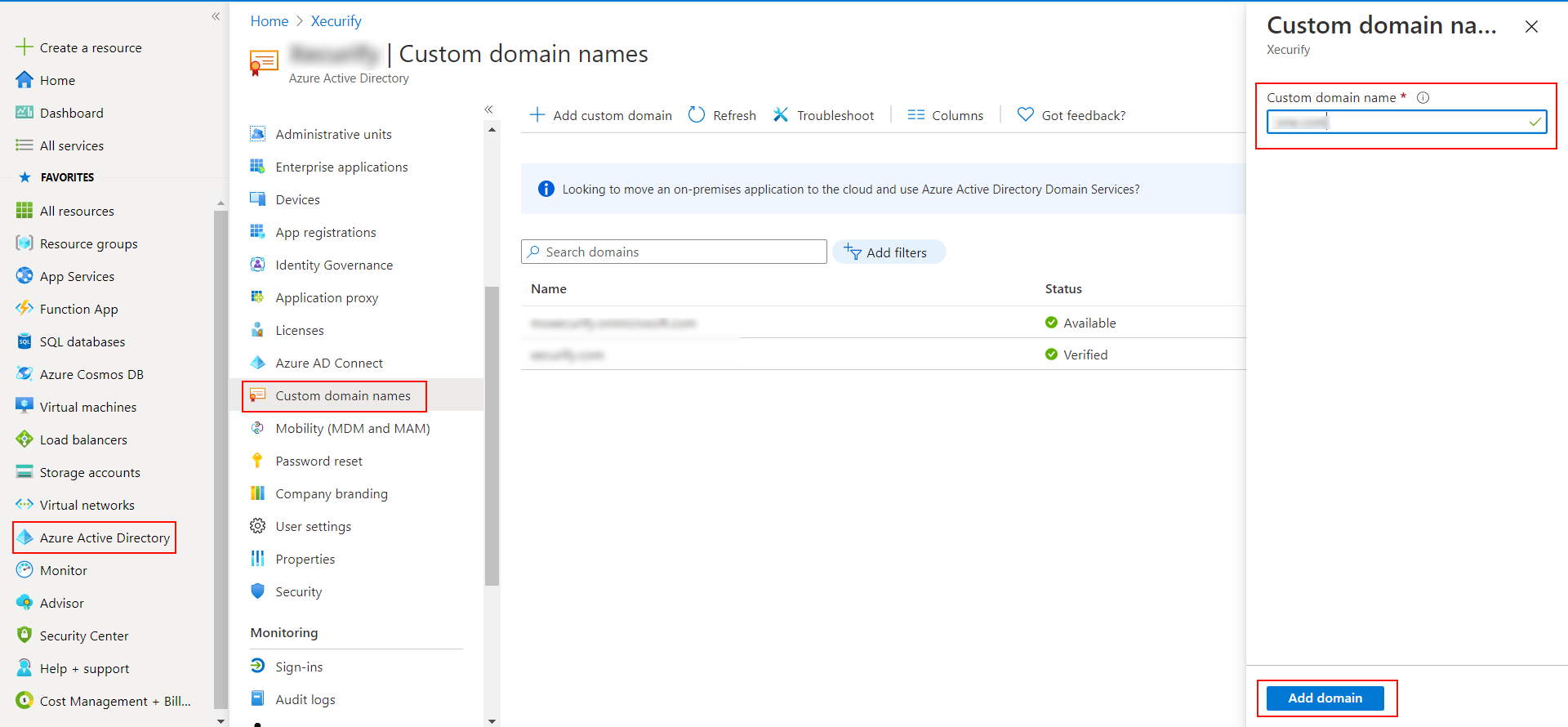 Power Bi Single Sign-On (SSO) Add custom domain