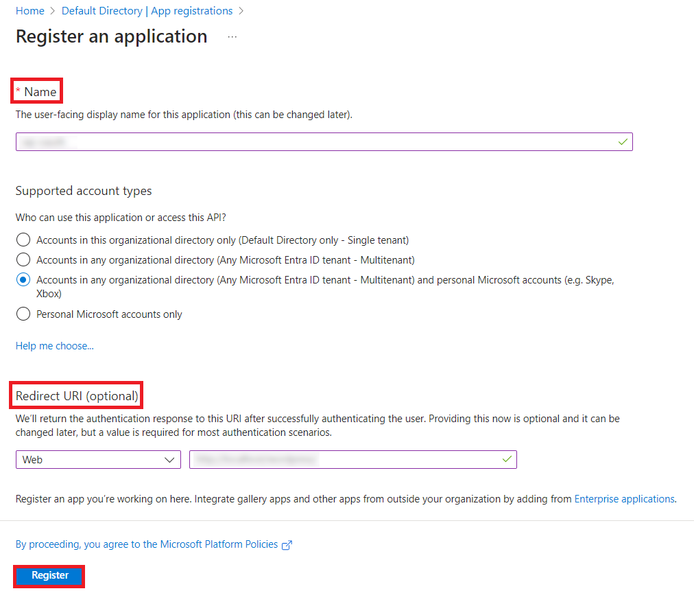 Microsoft Entra Id IDP : Adding New Application
