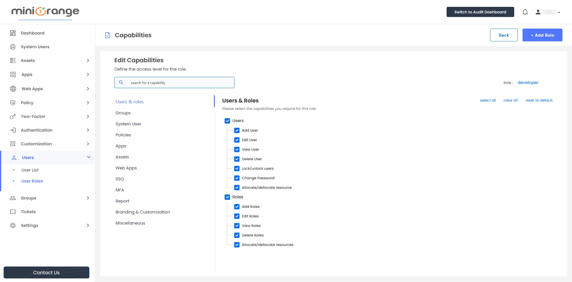 Privileged Access Management Admin Handbook: Inherit capabilities and click Next