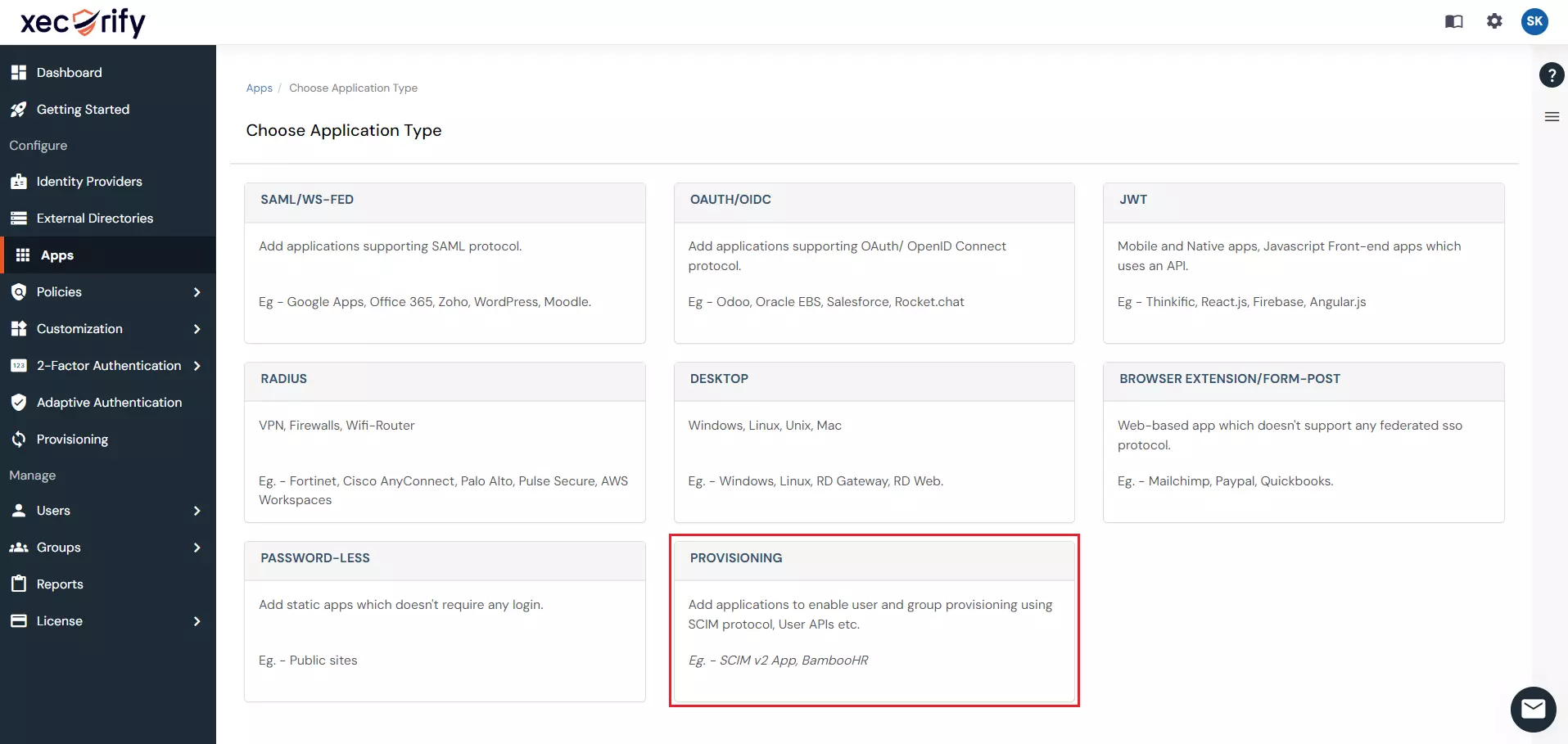 AWS Cognito Provisioning