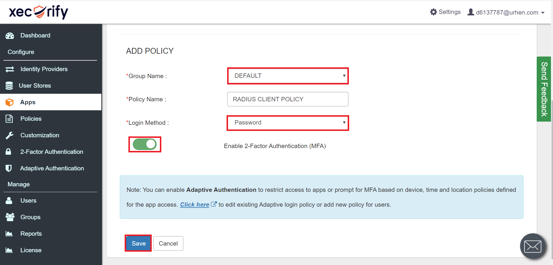 Two-factor authentication (2fa) for AWS WorkSpaces | Amazon WorkSpaces