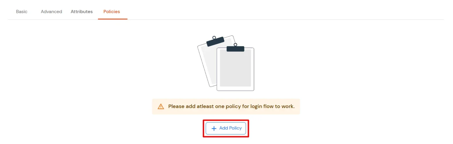 MFA for Barracuda CloudGen Firewall : Switch to Policies, and click Add Policy