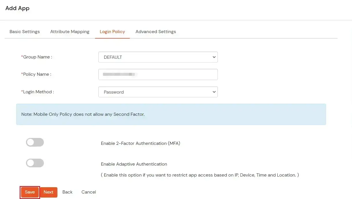 MFA for Cisco AnyConnect VPN : Select your Radius Client