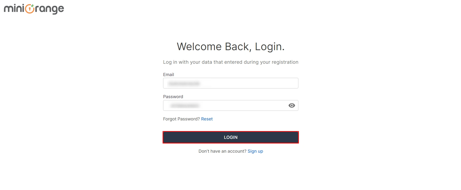 setup Reverse Proxy - Login Page