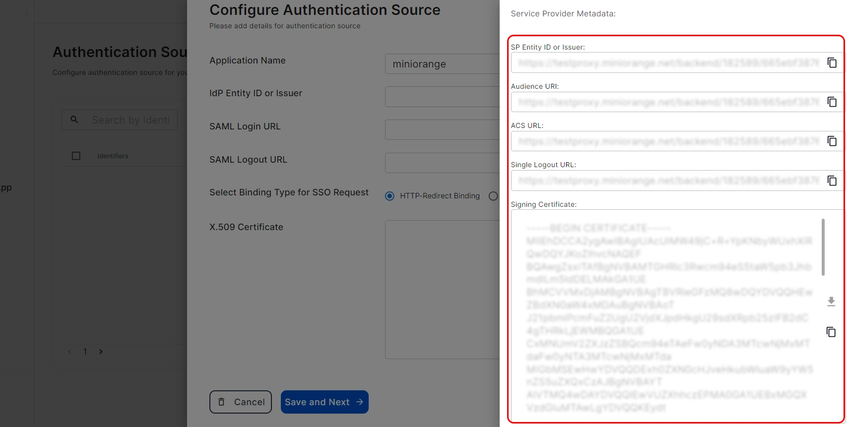 SAML Authentication with Cloud Access Security Broker (CASB)  Identity Provider