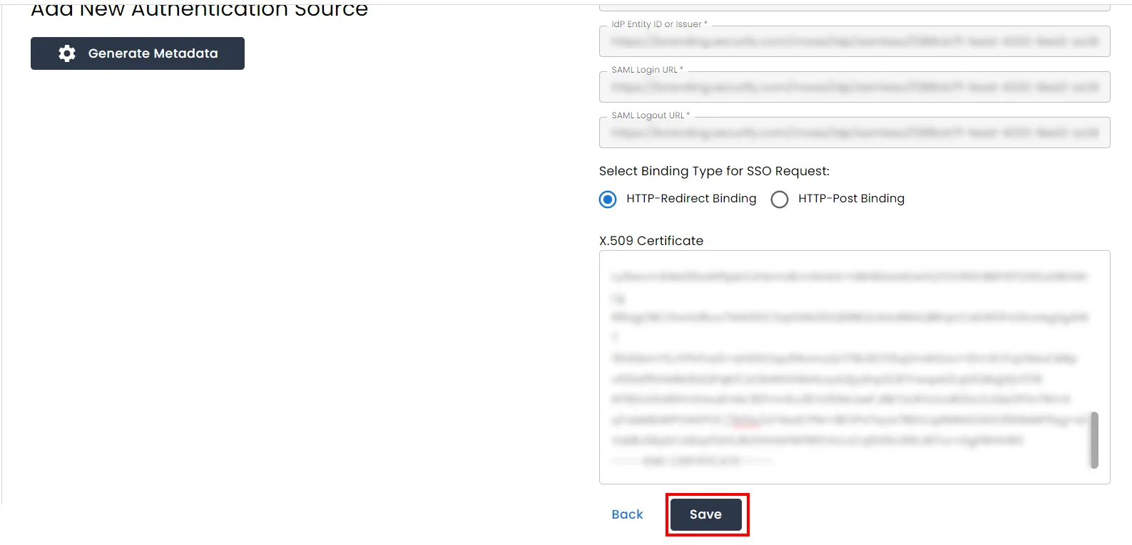 SAML Authentication with Cloud Access Security Broker (CASB)  SSO request