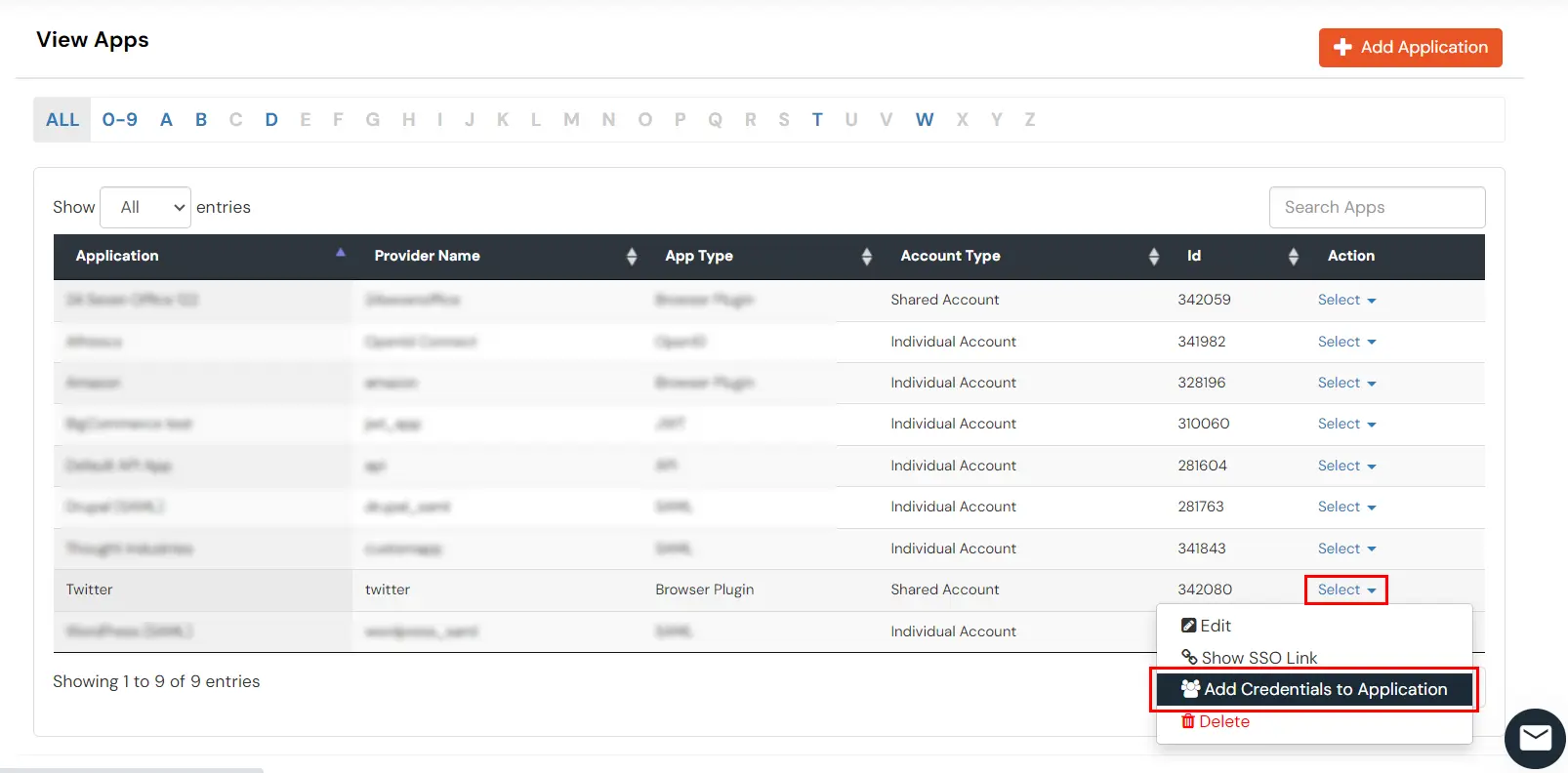 miniOrange Identity Platform Partner Portal Handbook: Add credentials