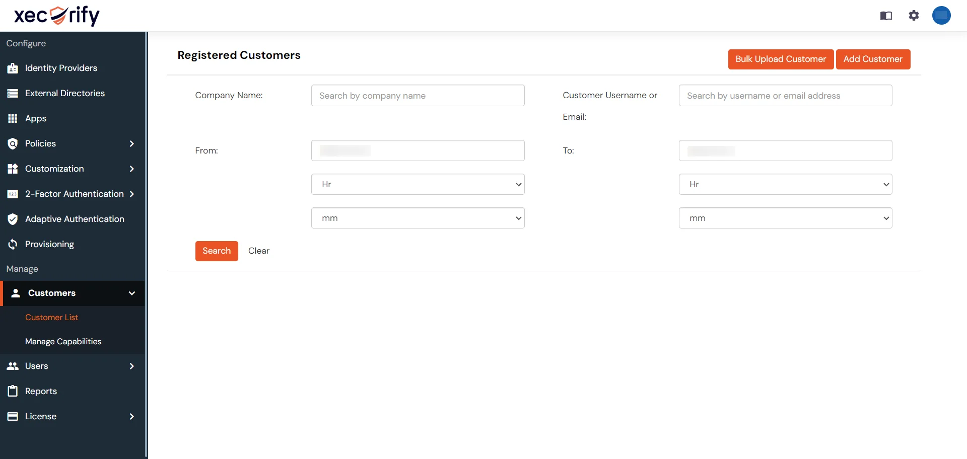 After Successfull Redirect to miniOrange Super Admin Dashboard