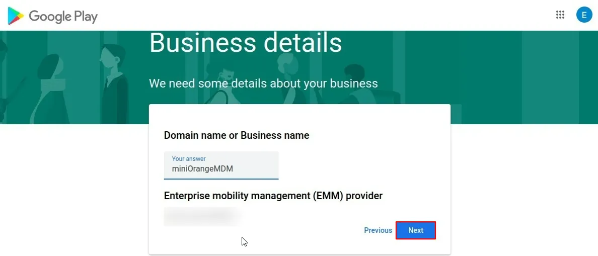 organization enterprise Details MDM