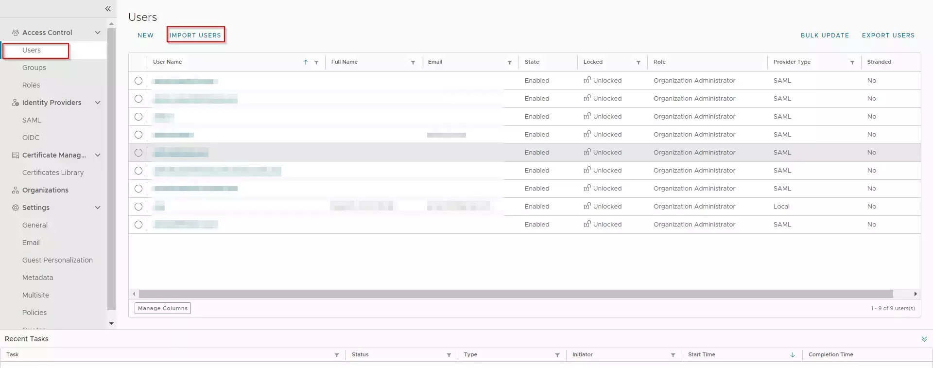 Configure VMWare Cloud Director Single Sign-On (SSO)