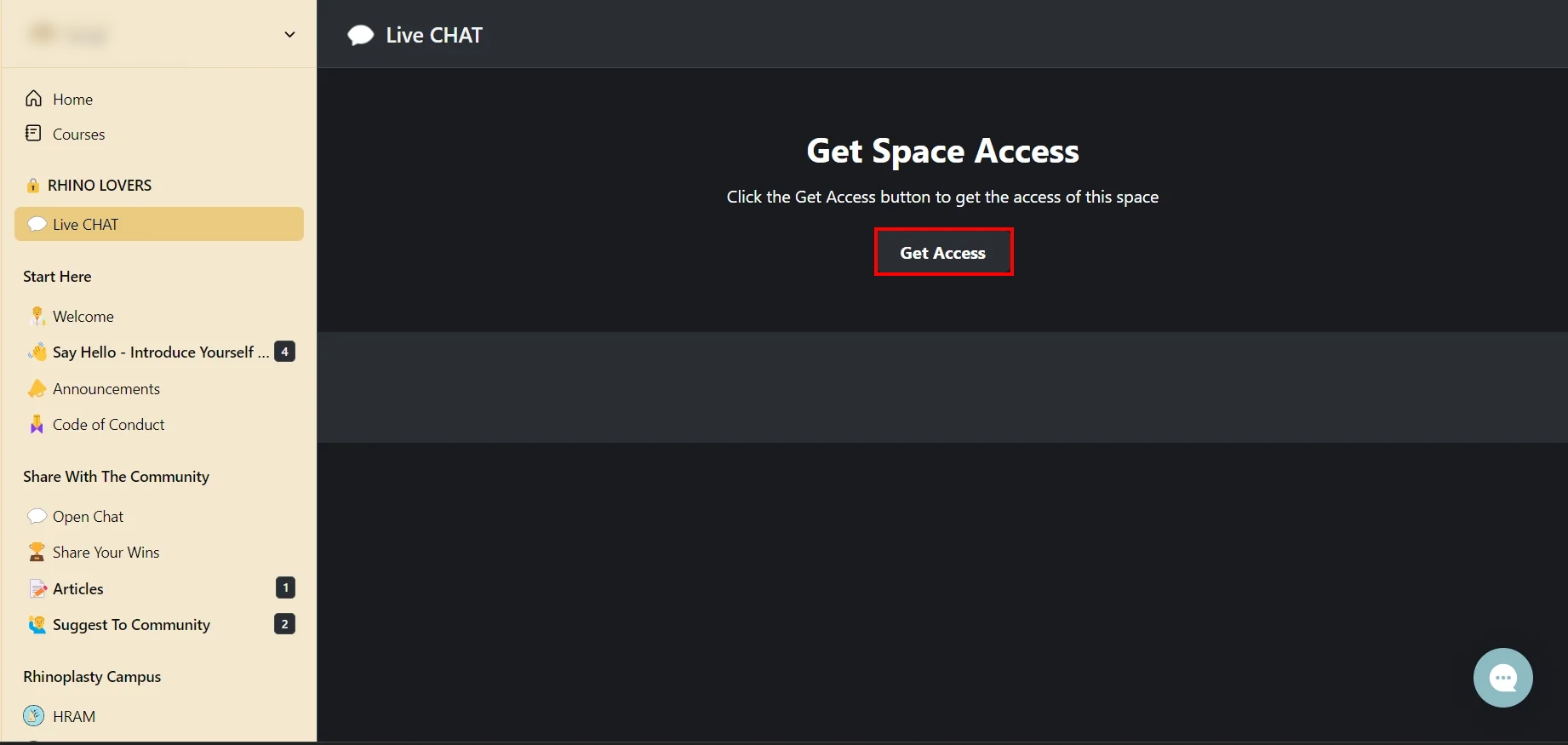 get access