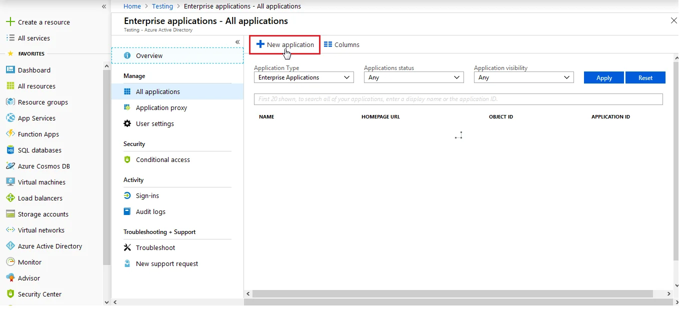 Webflow Microsoft Entra ID: Microsoft Entra ID sso New Application