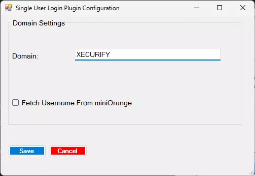 Change domain settings to AD for RDP MFA