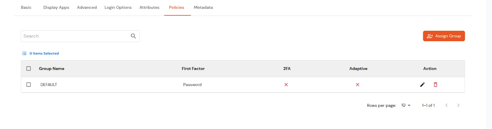 Configure GitHub Single Sign-On (sso) Policies added succesfully